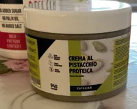 Crema al pistacchio proteica