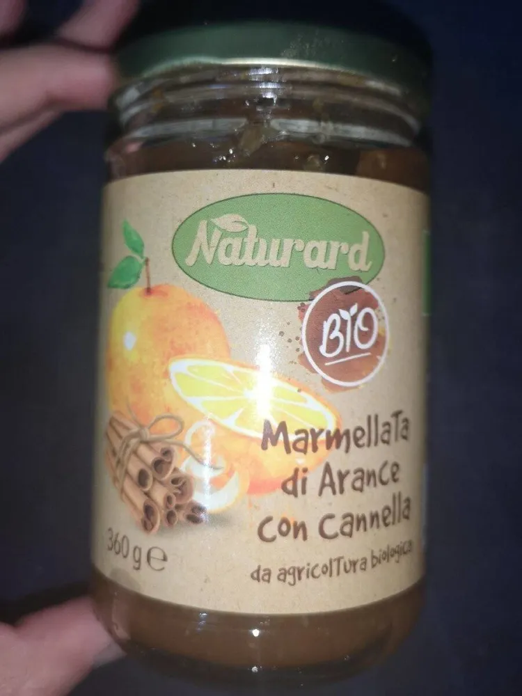 NaturArd BIO Marmellata di Arance con Cannella