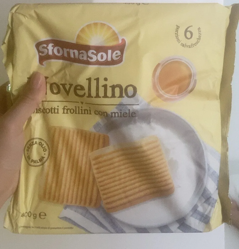Biscotti frollini con miele