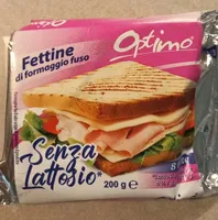 Fettine di formaggio fuso