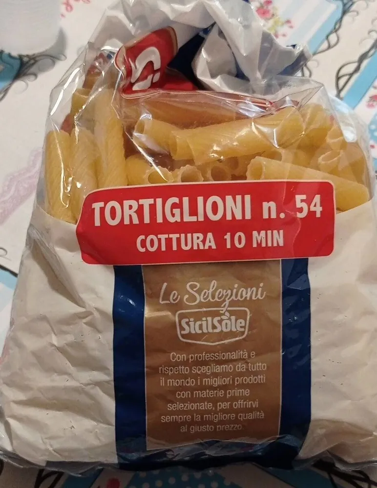 Pasta tortiglioni