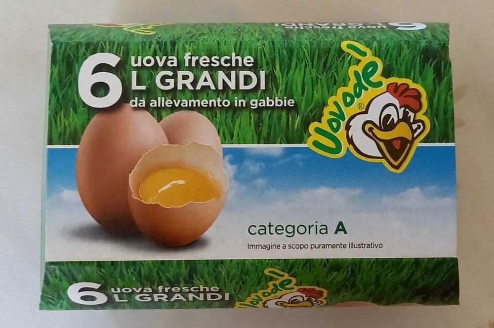 6 uova fresche l grandi