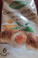 Cornetti integrali con farcitura al miele di fiori d'arancio
