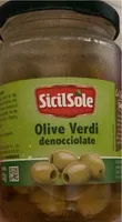 Olive verdi denocciolate