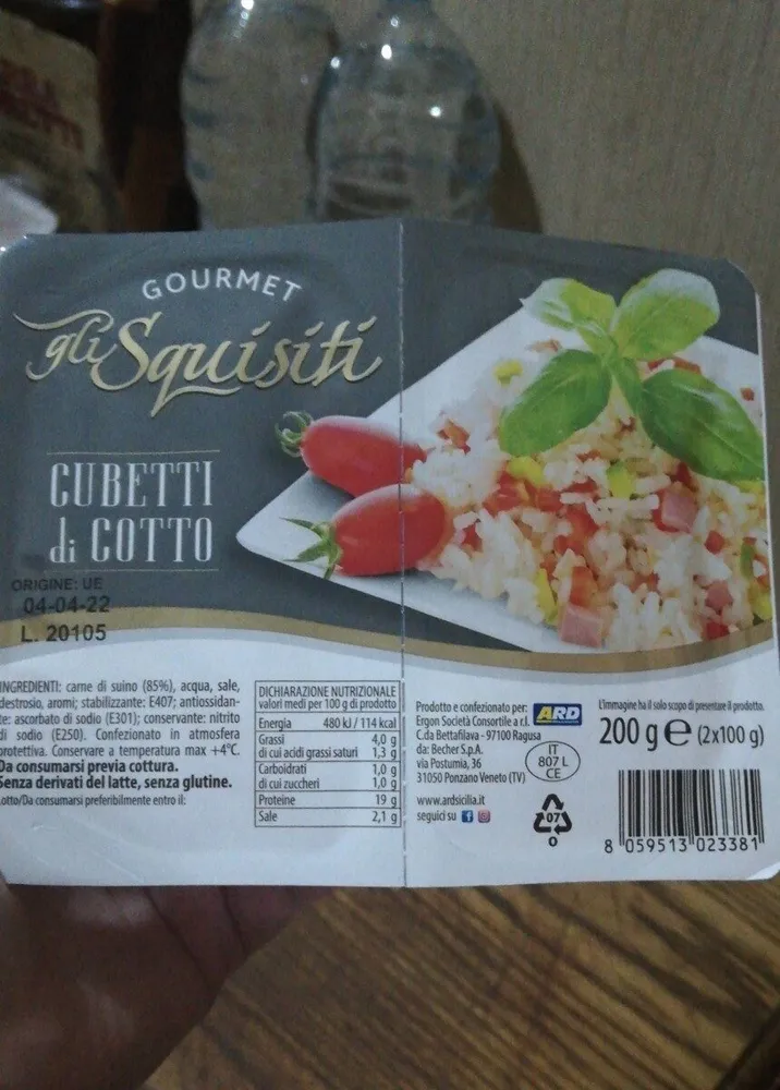 Cubetti di cotto