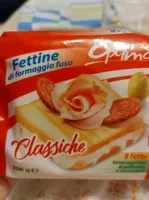 Fettine di formaggio fuso
