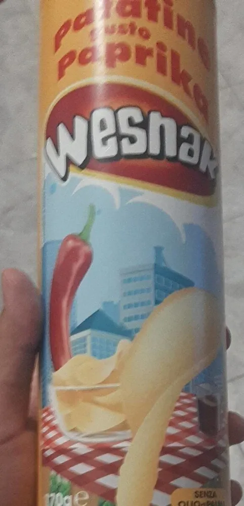 Patatine gusto paprica