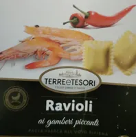 Ravioli ai gamberi piccanti