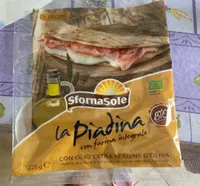 Piadina con farina integrale