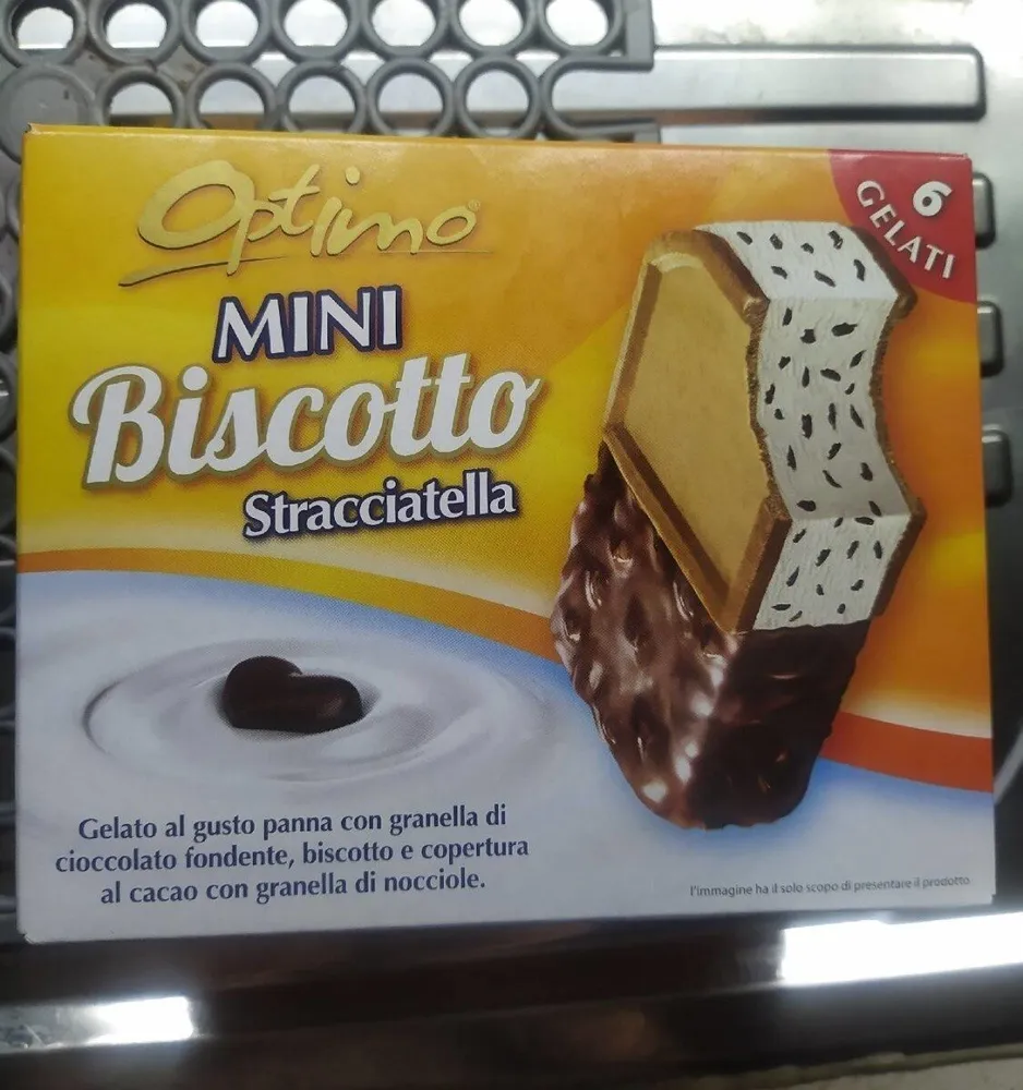 Mini biscotto stracciatella
