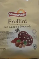 Frollini con cacao e nocciole