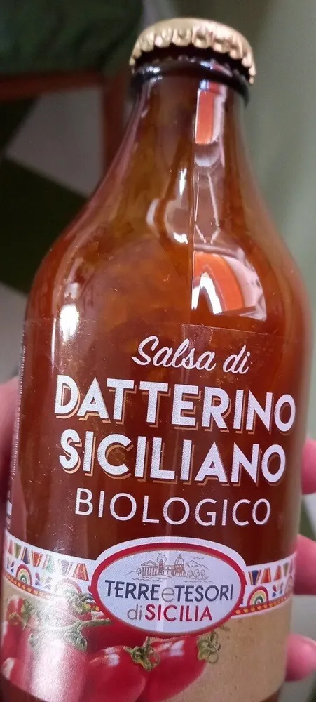 Salsa di datterino siciliano biologico