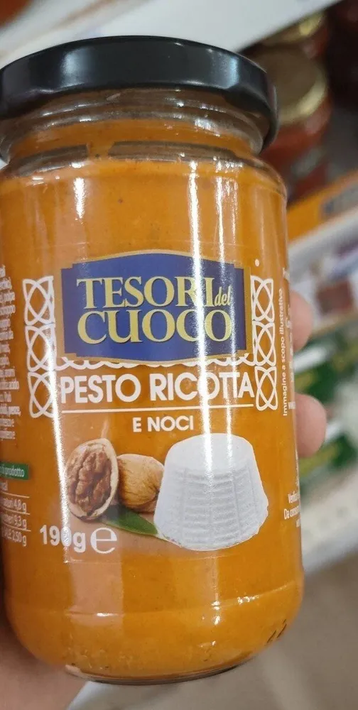 Pesto ricotta
