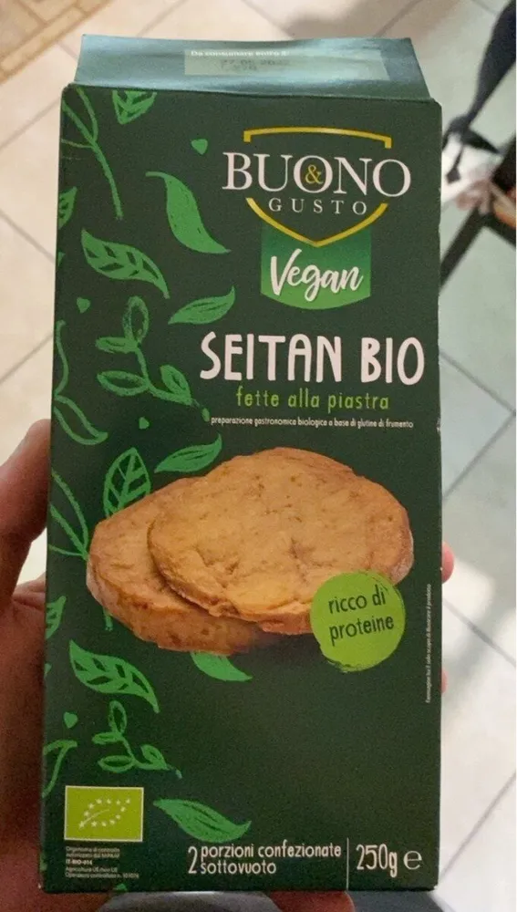 Seitan BIO fette alla piastra