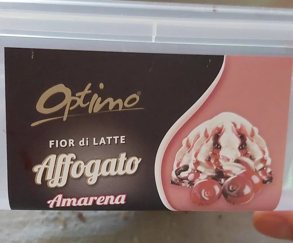 Fior di latte affogato amarena