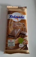 Cioccolato al latte con granella di nocciola