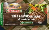 Hamburger di carne bovina