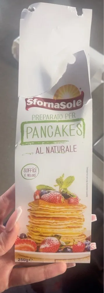 Preparato per pancake al naturale