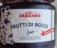 Confettura extra bio lazzaris (frutti di bosco)