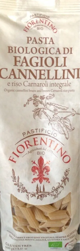 Pasta bio di fagioli cannellini e riso carnaroli integrale
