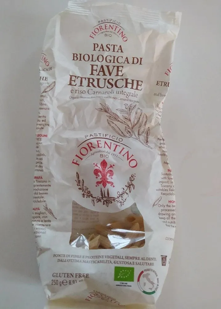 Pasta biologica di fave etrusche