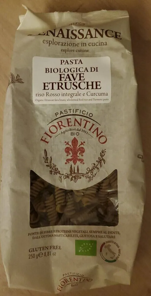 Pasta biologica di fave etrusche