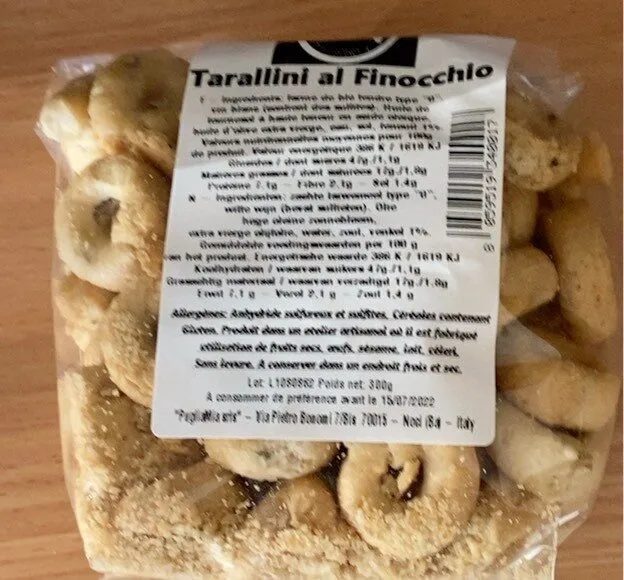 Tarallini al finocchio