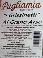 "I Grissinetti" Al Grano Arso