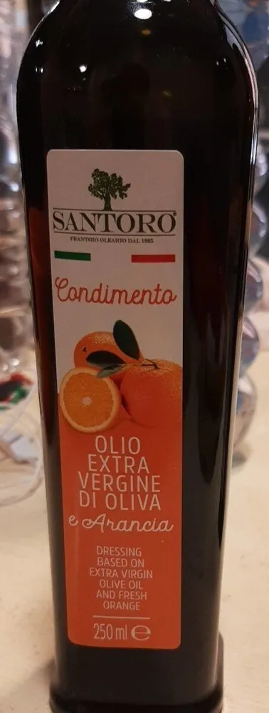 Olio extra vergine di oliva e arancia