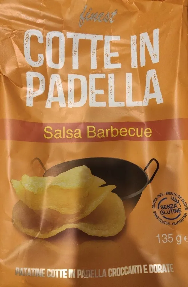 Cotte in padella - Salsa barbecue - Patatine
