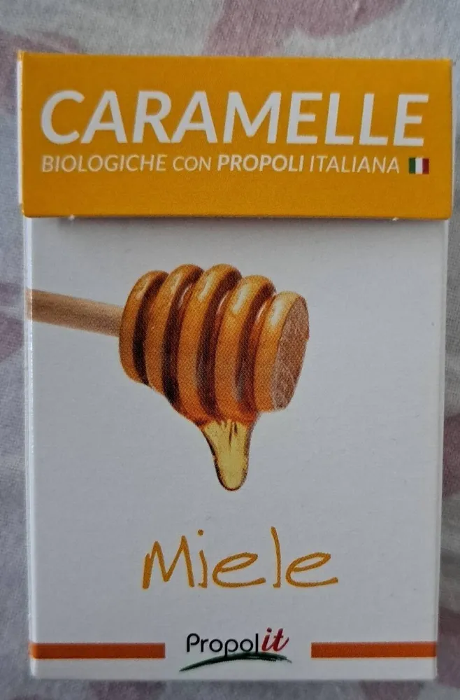 Caramelle biologiche con propoli italiana