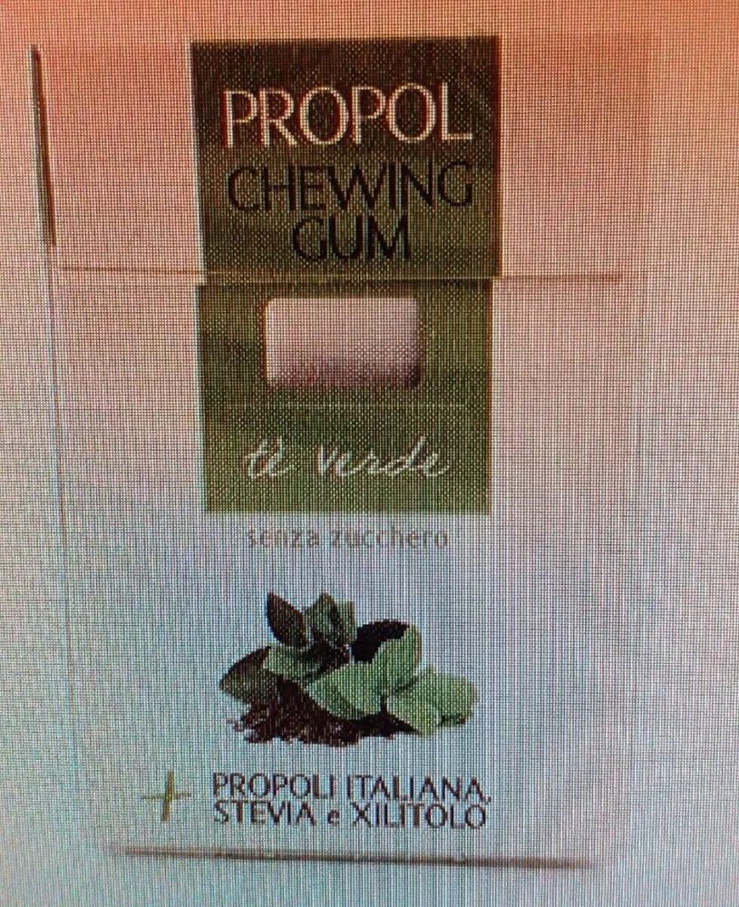 Cheeing gum Tè verde