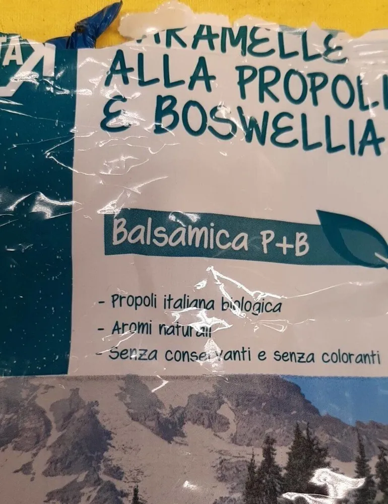 Caramelle alla propoli e boswelia