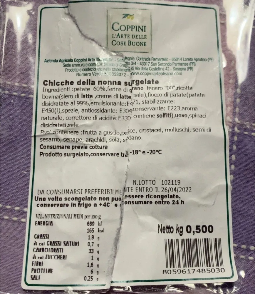 Chicche della nonna
