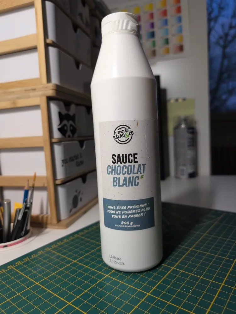 Sauce chocolat blanc