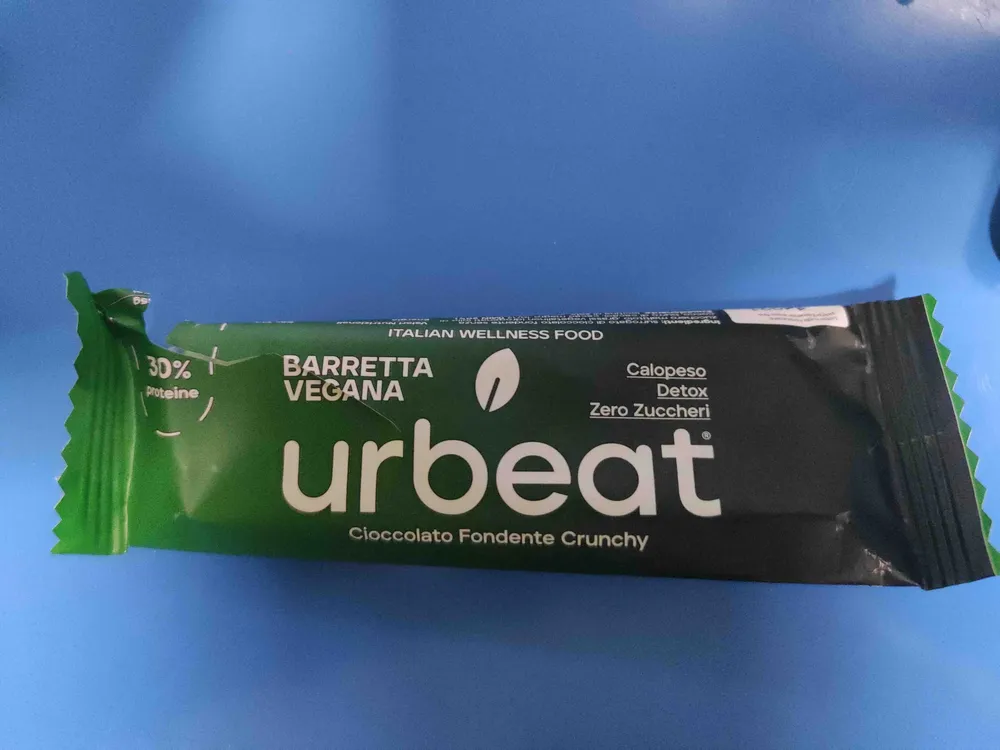 Barretta vegana cioccolato fondente crunchy
