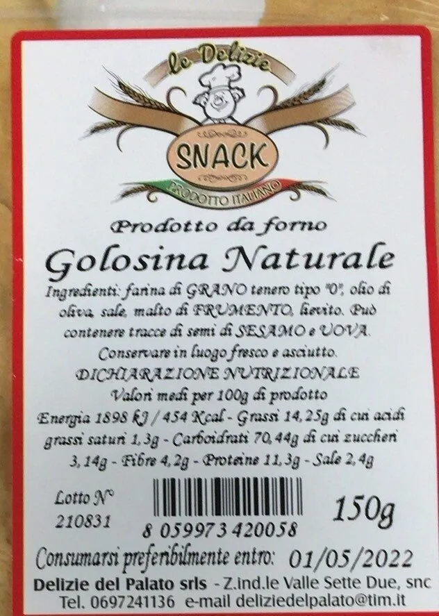 Golosina naturale