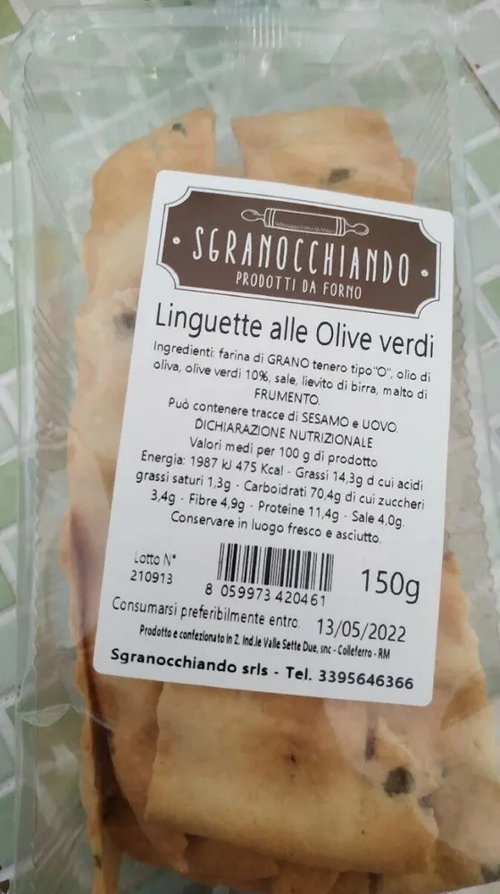 Linguette alle olive verdi