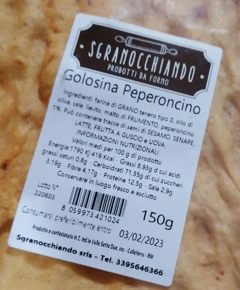 Golosina peperoncino