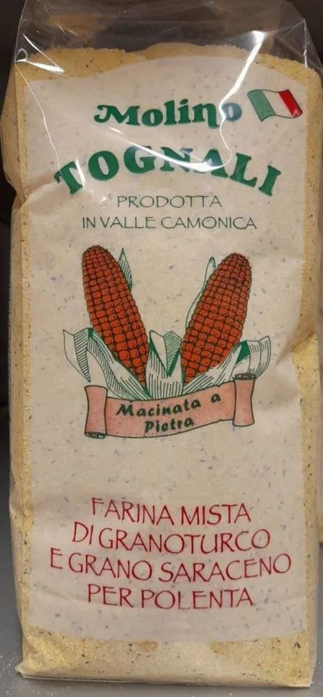 Farina mista di granoturco e grano saraceno per polenta