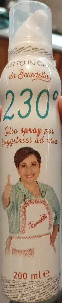 Olio spray per friggitrice ad aria