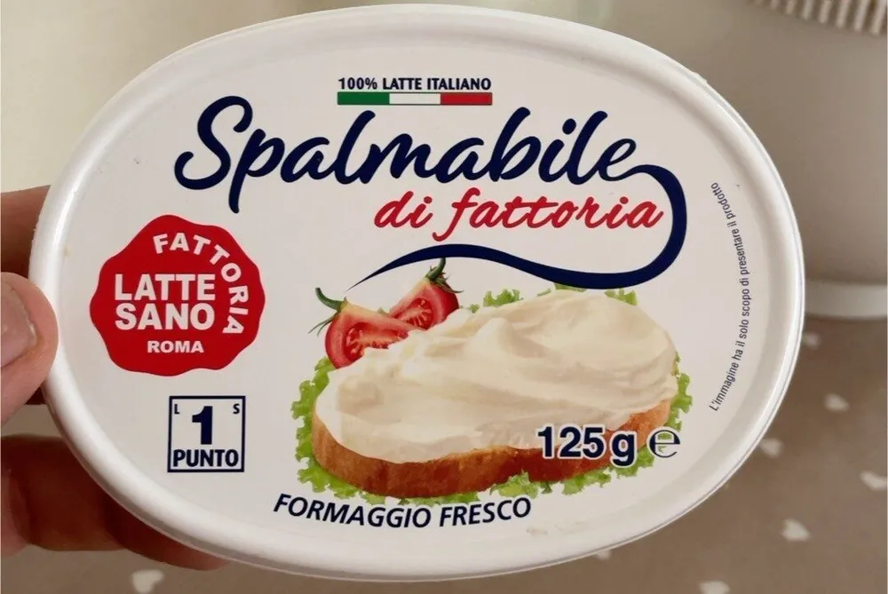 Spalmabile  formaggio fresco