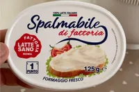 Spalmabile  formaggio fresco