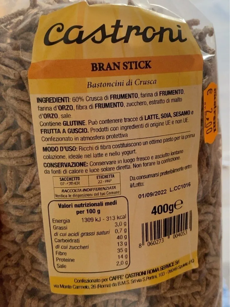 Bran stick