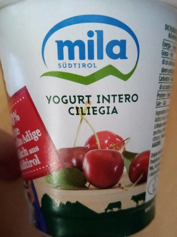 yogurt ciliegia