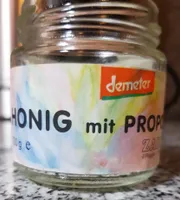 Miel avec propolis