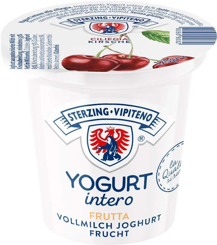 Yogurt intero - 125g - Gusto ciliegia