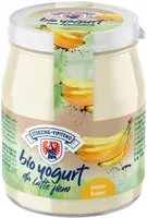 Yogurt biologico intero da latte fieno STG - 150g - Banana