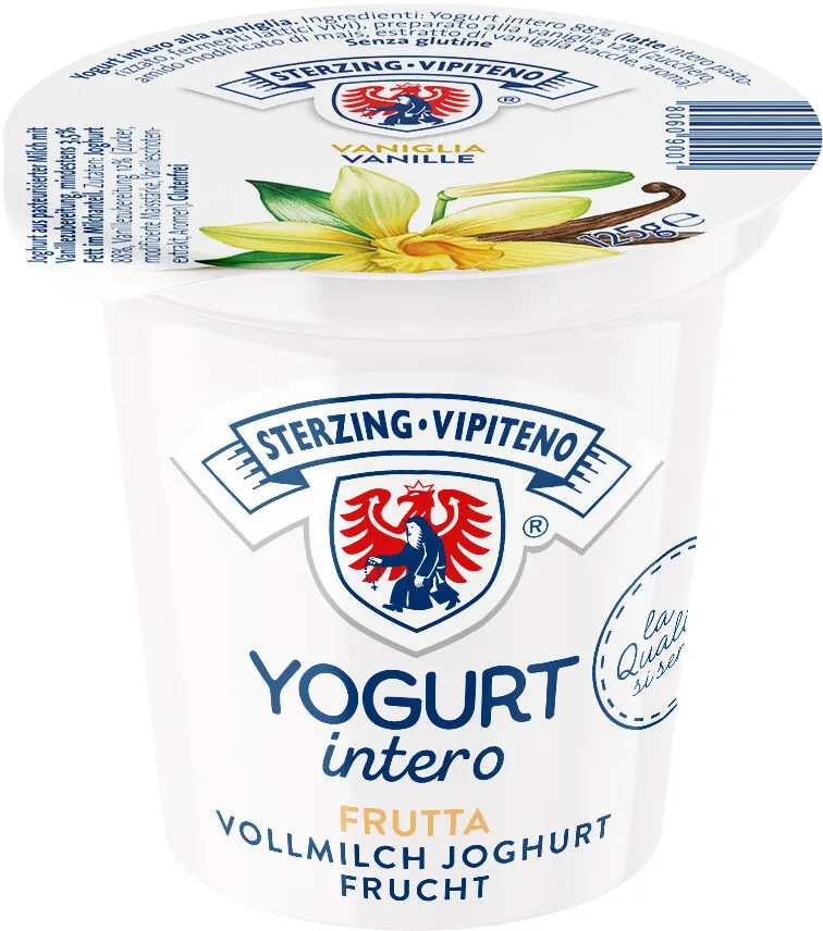Yogurt intero - 125g - Gusto vaniglia