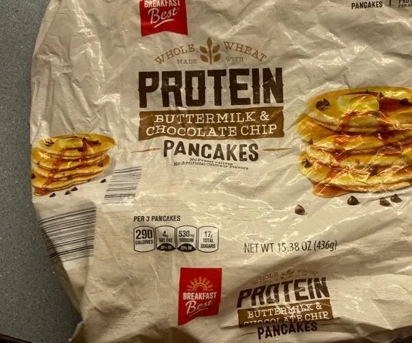 Protein Buttermilk and Chocolate Chip Pancakes